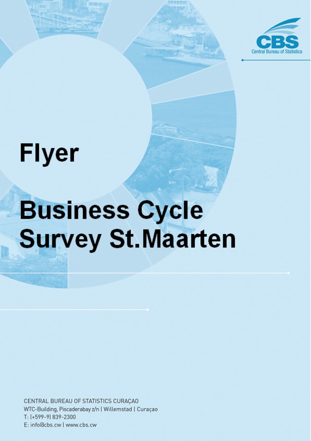 Flyer Business Cycle Survey St. Maarten